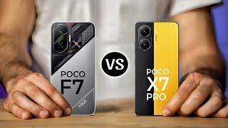 Poco F7 Vs Poco X7 Pro || Full Specs Comparison