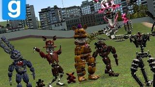 THE AMAZING FNAF 2 & 4 PILL PACKS | Garry's Mod