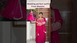 Meesho finds  #weddingoutfit#ethnicwear#explore #fyp#indianweddingwear#anarkalisuit #priyabainsla