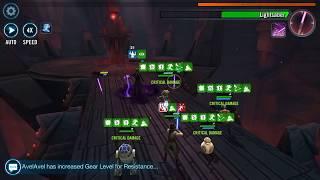 The SITH TRIUMVIRATE 6* phase 3. Damage 7.6kk (5.05% of phase)