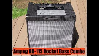 Bass Musician Magazine Reviews - Ampeg RB-115 Rocket Bass Combo