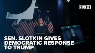 Sen. Elissa Slotkin delivers the Democratic Response