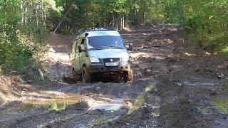 Инзерские Зубчатки. 12 часов бездорожья! Соболь 4х4 с АКПП. Ночной  offroad. Башкирия сентябрь 2021.