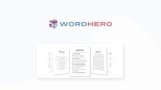 WordHero Lifetime Deal $89 - The Best AI Content Writer Lifetime deal 2024