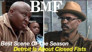 BMF Season 1 - "Series Best Scene"- BMF's Steve Harris First-Ever Scene Opposite Brother Wood Harris