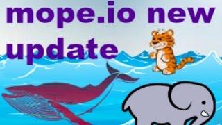 mope.io new update//pllexx h20// whales and other animals