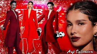 THE ELEGANCE AND STAR POWER OF ANJI SALVACION IN ABS- CBN  STAR MAGICAL CHRISTMAS 2024