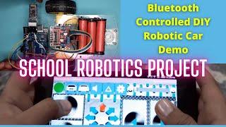 Bluetooth Controlled Robot | Demo Version | Faiz Rasool Online