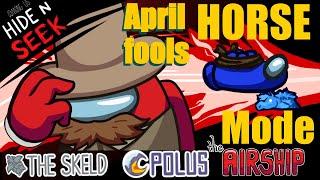 Among Us New HORSE Mode  [Innersloth April Fools Day Update] Hide N Seek Gameplays | EisMagicPlayz