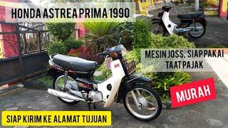 DIJUAL HONDA ASTREA PRIMA / HONDA PRIMA 1990 JOSS SIAP PAKAI PAJEK HIDUP