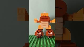 Lego Goomba vs Goomba! #mario #stopmotion #animation #lego