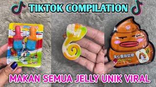 MAKAN SEMUA JELLY UNIK  PERMEN VIRAL ANEH | KOMPILASI VIDEO TIKTOK CHRISTINE YUWANTI