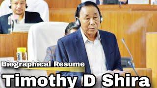 Short Biographical Resume of Shri Timothy D. Shira, MLA of Resubelpara, North Garo Hills| Garo Video