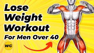 Cardio Workout For Men Over 40 (Lose Weight + Burn Fat)