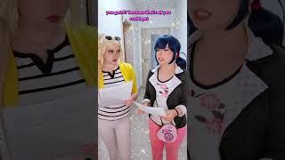 Didn't even study | Marinette Dupain-Cheng & Chloé Bourgeois @witchera_#cosplay | Miraculous Ladybug