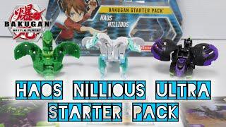 HAOS NILLIOUS ULTRA Starter Pack (Pegatrix / Serpenteze) | Battle Planet | BAKUGAN UNBOX