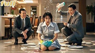 Break Dishes,Poor Cleaner Is Abused By Rich Guest! Blind Fool!Unware She's Real Owner Of This Hotel!