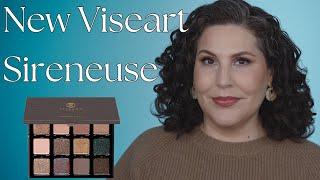 Viseart Sireneuse Etendu Palette - Try On, Swatches and Comparisons