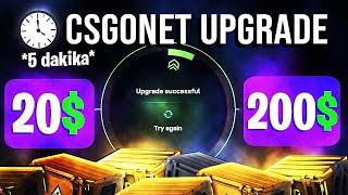 CSGONET UPGRADE TAKTİĞİ!!? | CSGO KASA AÇILIMI 2023 | CSGONET