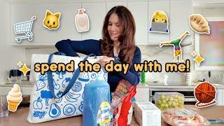 SPEND THE DAY WITH ME! Costco Haul, BEST Ninja Creami Recipe, 1-on-1 Pilates & More! 