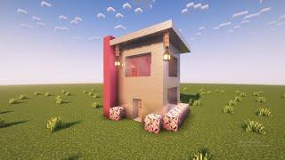 How To Build A Small Modern House In Minecraft