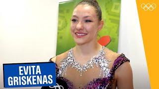 "It was a miracle!" | Exclusive Evita Griskenas mixed zone interview I Team USA  Gymnastics