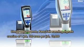 QNix 9500 Digital Paint Thickness Gauge /Meter - Dry Film Thickness Gauge