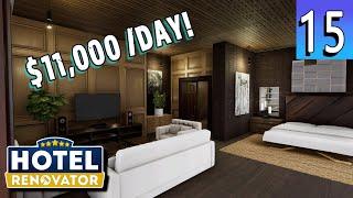 $11,000/DAY FOR THE FINISHED PENTHOUSE! - HOTEL RENOVATOR 2024