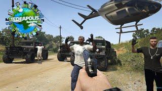 TEDEAPOLIS - RIPPEN & SHOOTOUTS MET HACKS! (GTA 5 / FIVEM ROLEPLAY)