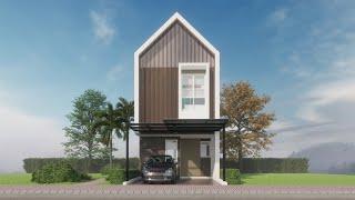 Sketchup Home Design 34 (5x11meter) + Enscape 3.5 Render