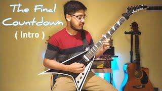 The Final Countdown - Guitar Intro Part | Cover By Showvik Ghosh