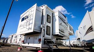 Only ONE BUILT in the WORLD | Arctic Fox 1163 TRUCK CAMPER  Full Tour  !!