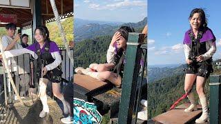 Bungee Jumping With Rope In Beautiful Place:Asmr Bungee Jumping