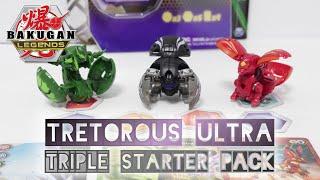 DARKUS TRETOROUS ULTRA Starter Pack | Bakugan Legends | BAKUGAN UNBOX