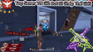 [Free Fire] Top Sever VN Mp40 “Giả Bot” Đi Ghép Thế Giới Gánh Team Top 1 Và Cái Kết !