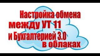 Настройка обмена между Управлением торговлей 11 (УТ11) и 1С Бухгалтерией 3.0. размещённой на 1С фрэш