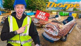 Checking out the THORPE PARK Auction!