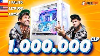 ARMAMOS EL PC DE 1 PALITO 1.000.000 (1.000 usd) EL PC DE LA MASTER RACE!  Y lo corre todo! #gaming 