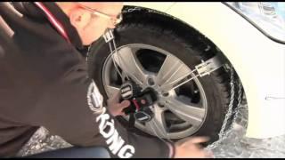 Konig K-Summit XXL Snow chains - Fitting Video