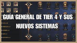 Pasiva del arca, accesorios, grabados, gemas y más / Guía express de Tier 4 / Lost Ark