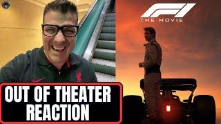 F1® THE MOVIE | Out of the Theater REACTION | Brad Pitt | Formula One