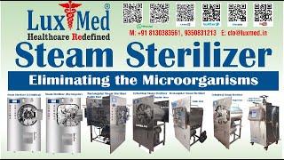 LuxMed® https://www.labosys.in/, Steam sterilizer ; Hospital autoclave; Autoclave Steam Sterilizer.