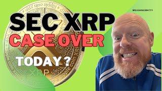 SEC REPPLE XRP CASE IS OVER TODAY? #crypto #xrp #xrpnews