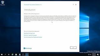 Exchange Server 2019 Installation Step by step