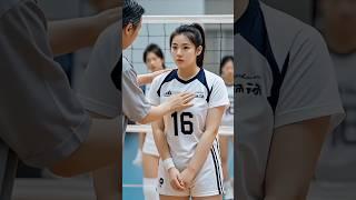 Volleyball Player No.18 Goes Viral for Her Stunning Beauty #volleyball #viralvideo #sports #ai