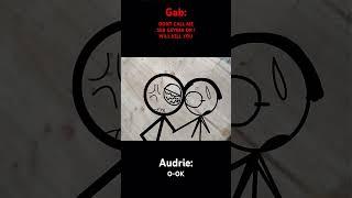 GAB VS AUDRIE 2 #gabsworld#shorts