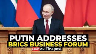 LIVE: Russian President Vladimir Putin Says BRICS Will Generate Most of Global Economic Growth