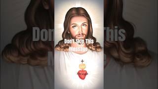 DON'T SKIP THIS MESSAGE  #jesus #godmessage #viral #fyp