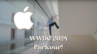 Craig does Parkour | Apple WWDC 2024