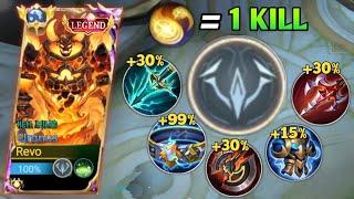 NEW META!! URANUS FULL TRUE DAMAGE BUILD AUTO ONE PUNCH EVERYTHING (1 SKILL = 1 KILL!?) | MLBB